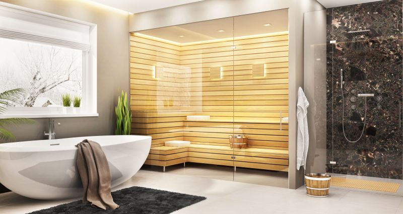 Modern Steam Shower