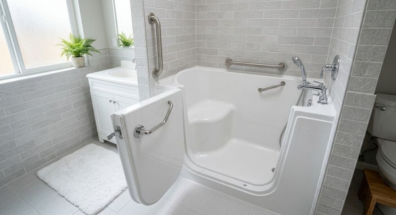 Elderly Bathtub Installation in Howard County, MD